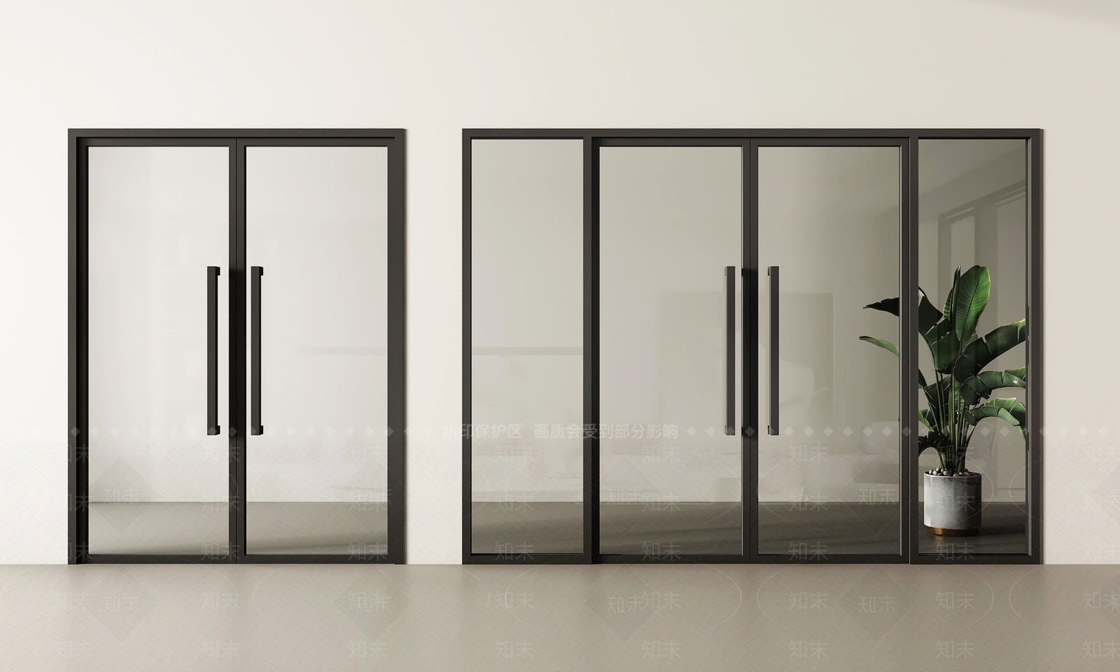 现代双开门SU模型下载【ID:1200660219】