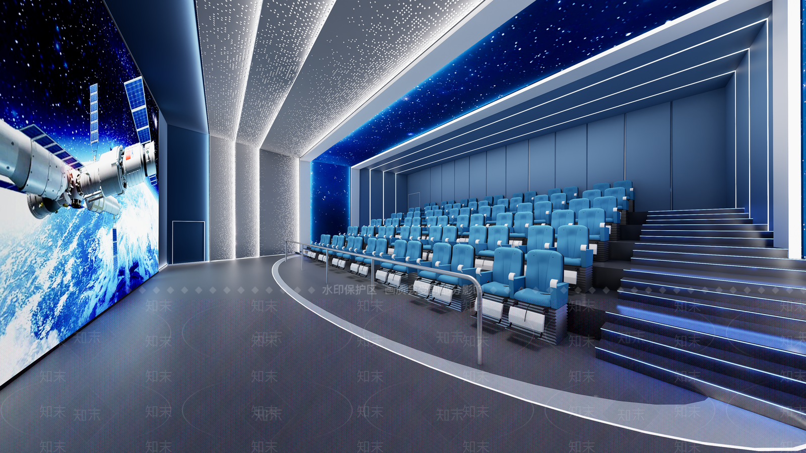 现代工业电影院SU模型下载【ID:1200715439】