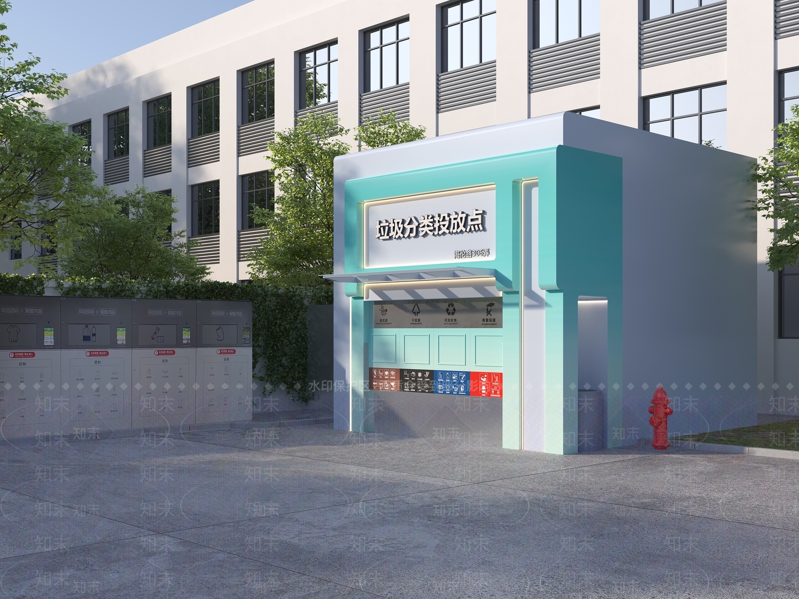 现代其他公共建筑3D模型下载【ID:1200667711】