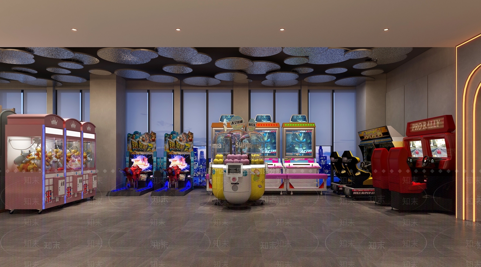 现代儿童乐园3D模型下载【ID:1200669603】