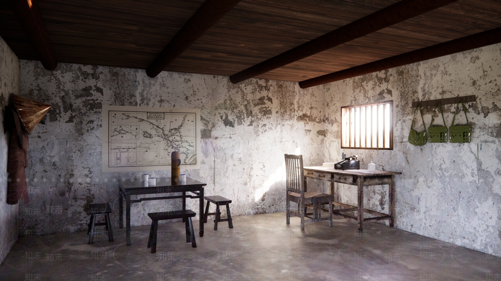 中式新中式博物馆SU模型下载【ID:1200680820】