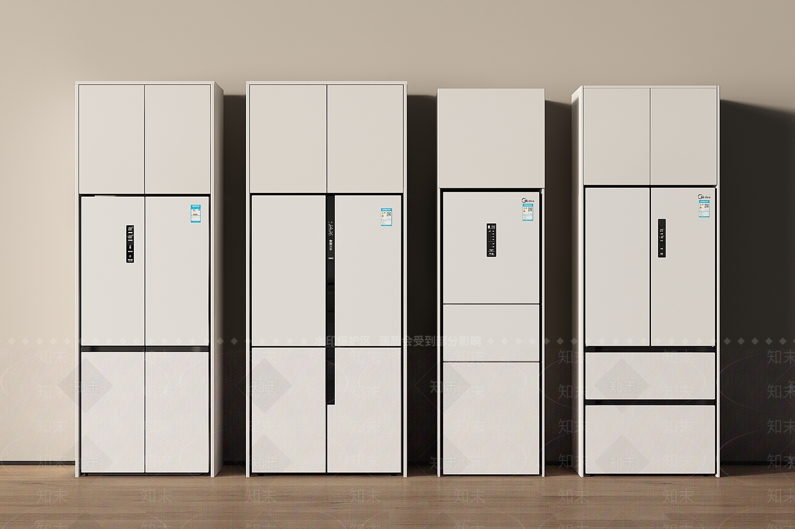 冰箱3D模型下载【ID:1200685614】