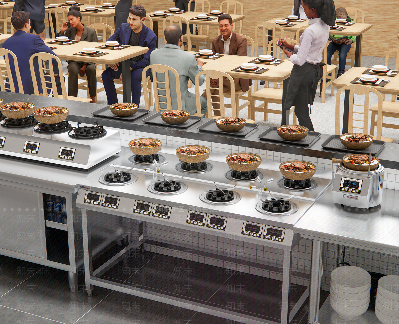 现代厨具SU模型下载【ID:1200686552】