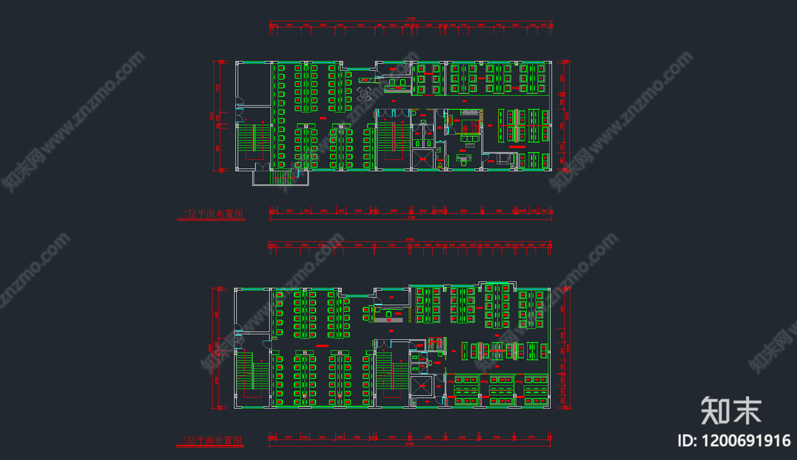 现代网吧施工图下载【ID:1200691916】