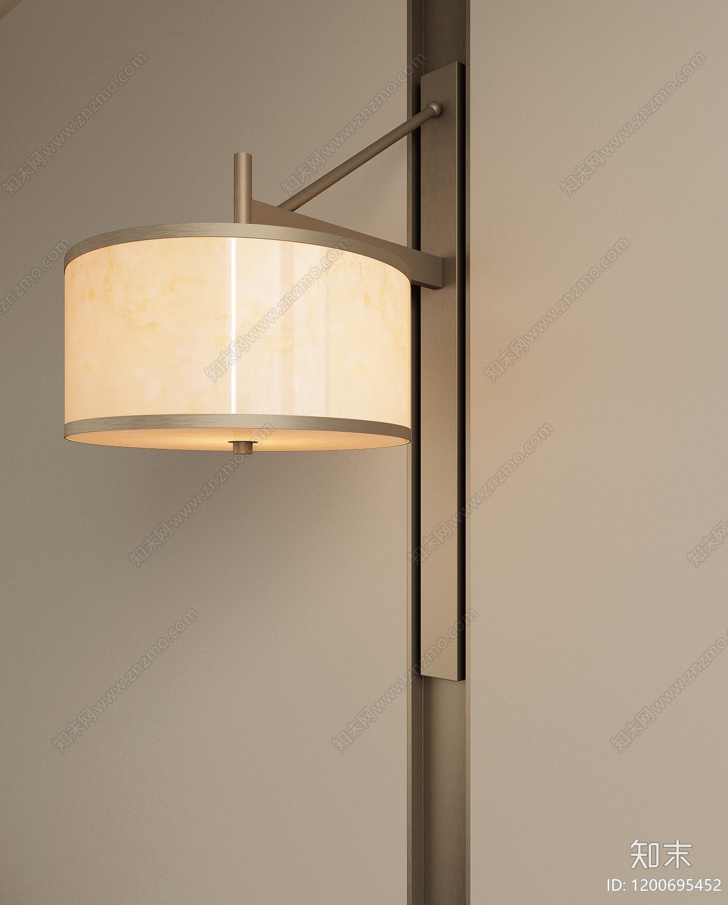 现代轻奢床头壁灯SU模型下载【ID:1200695452】