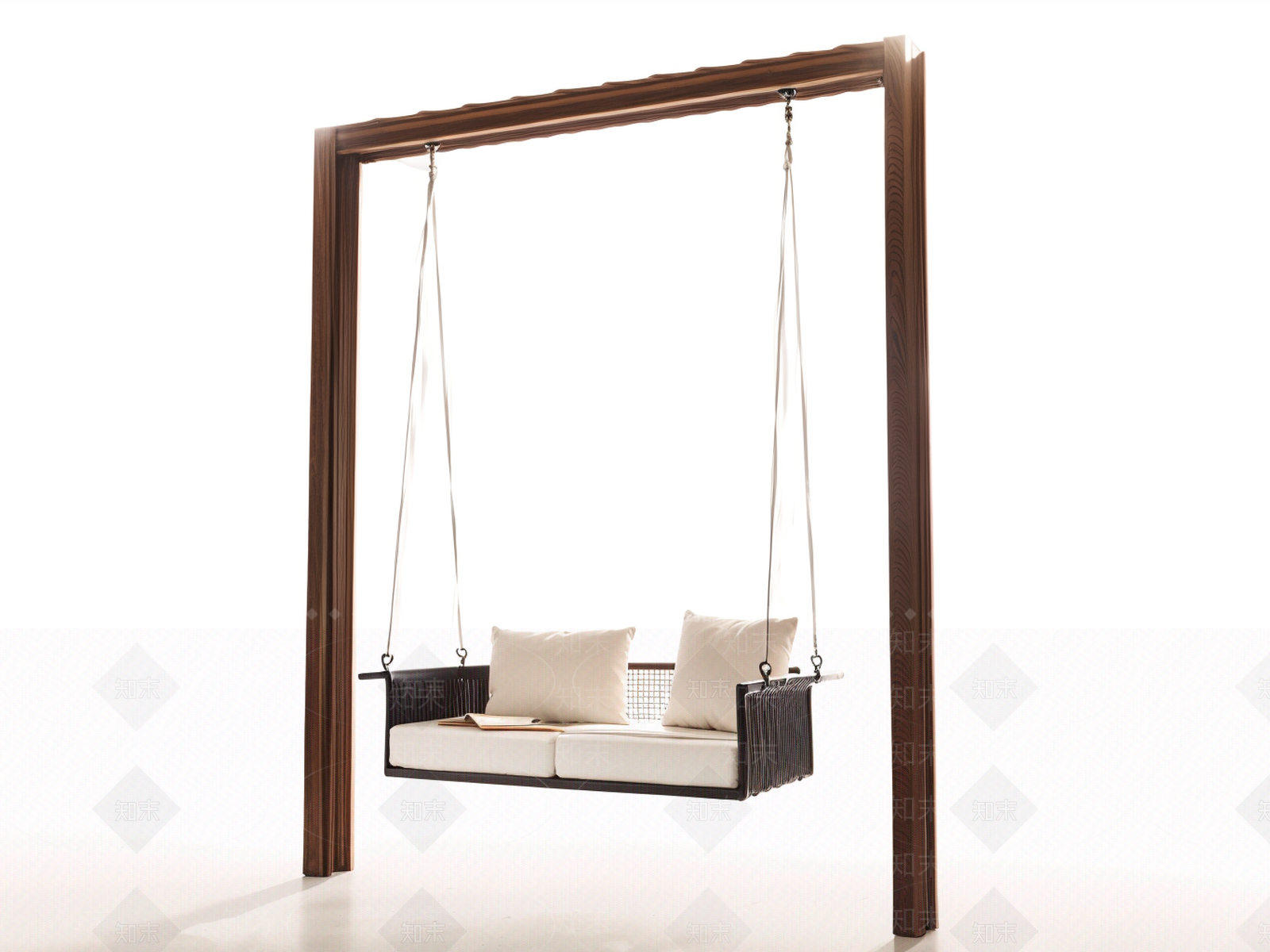 新中式吊椅SU模型下载【ID:1200696235】