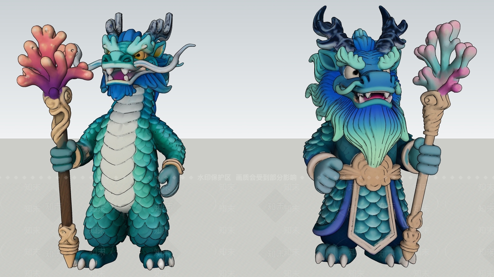 虚拟人物SU模型下载【ID:1200703322】