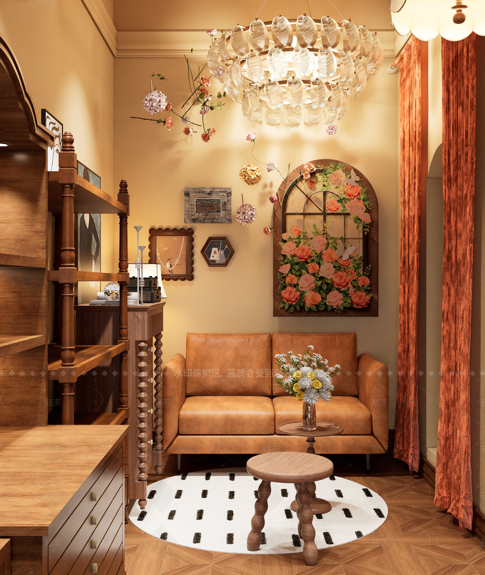 中古复古珠宝店SU模型下载【ID:1200709773】