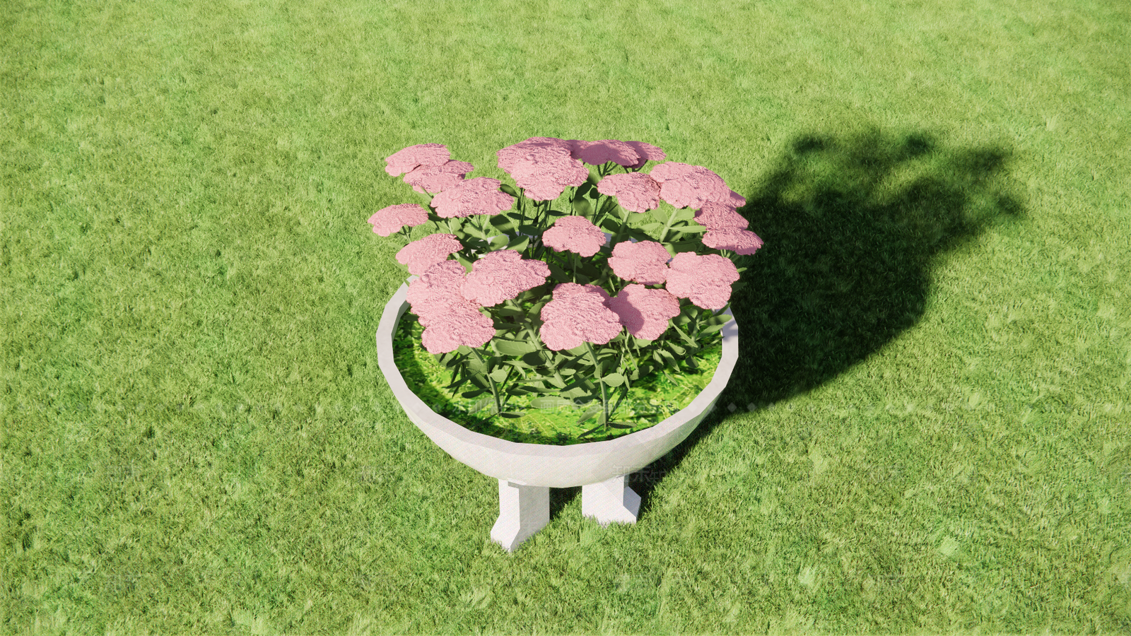 现代法式花钵花器SU模型下载【ID:1200710812】