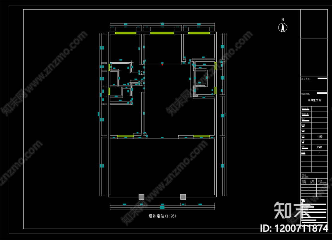 现代其他居住建筑施工图下载【ID:1200711874】