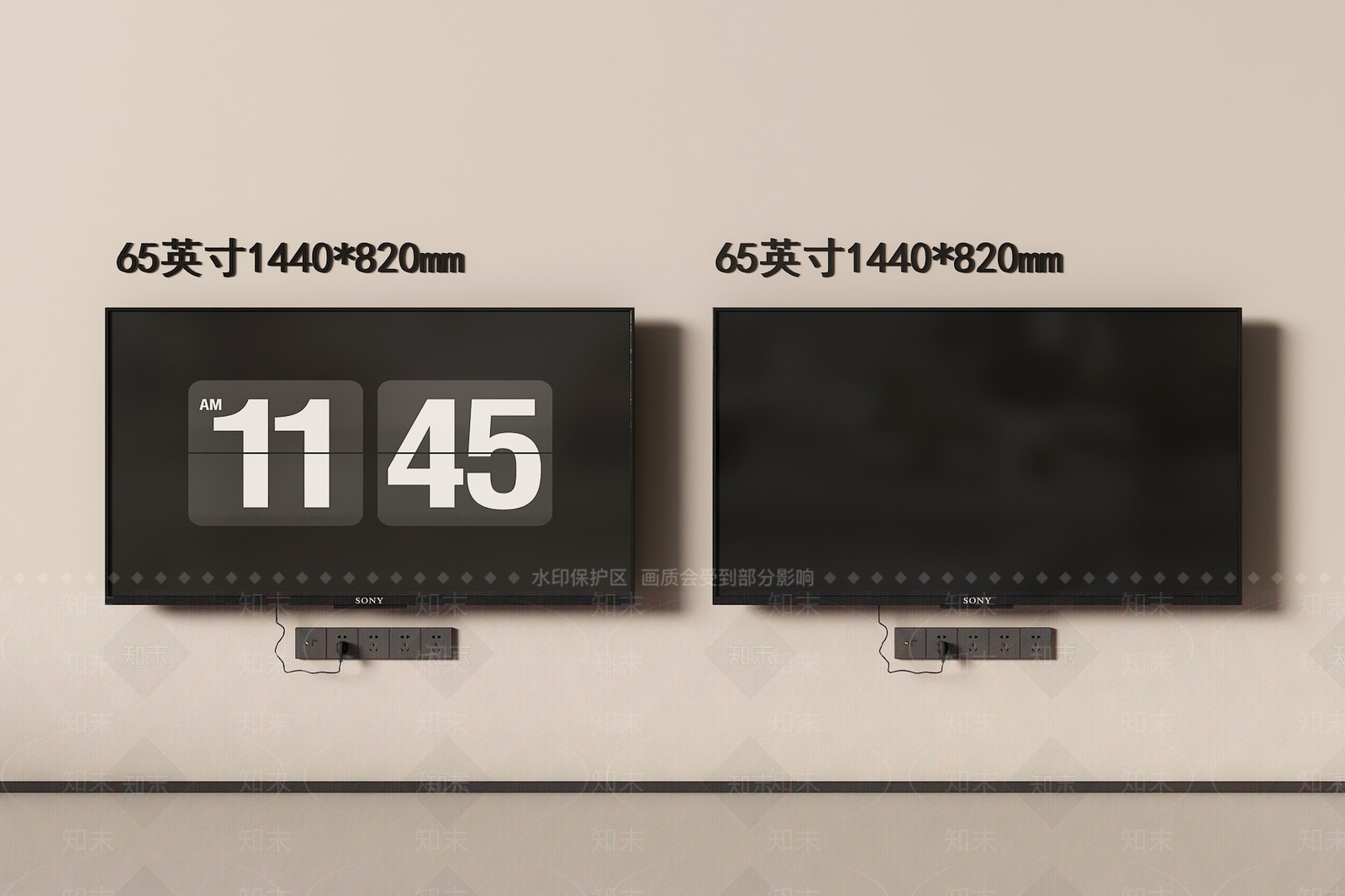 电视3D模型下载【ID:1200716230】