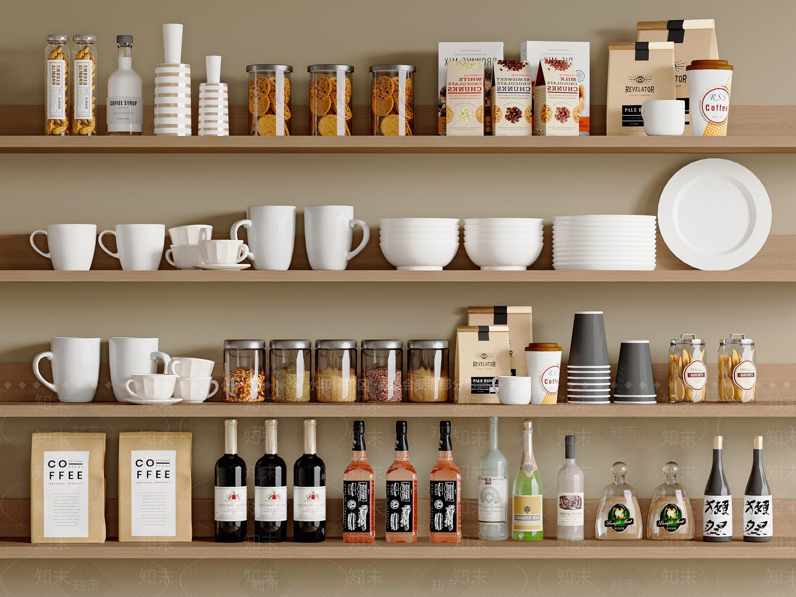 餐具SU模型下载【ID:1200720349】