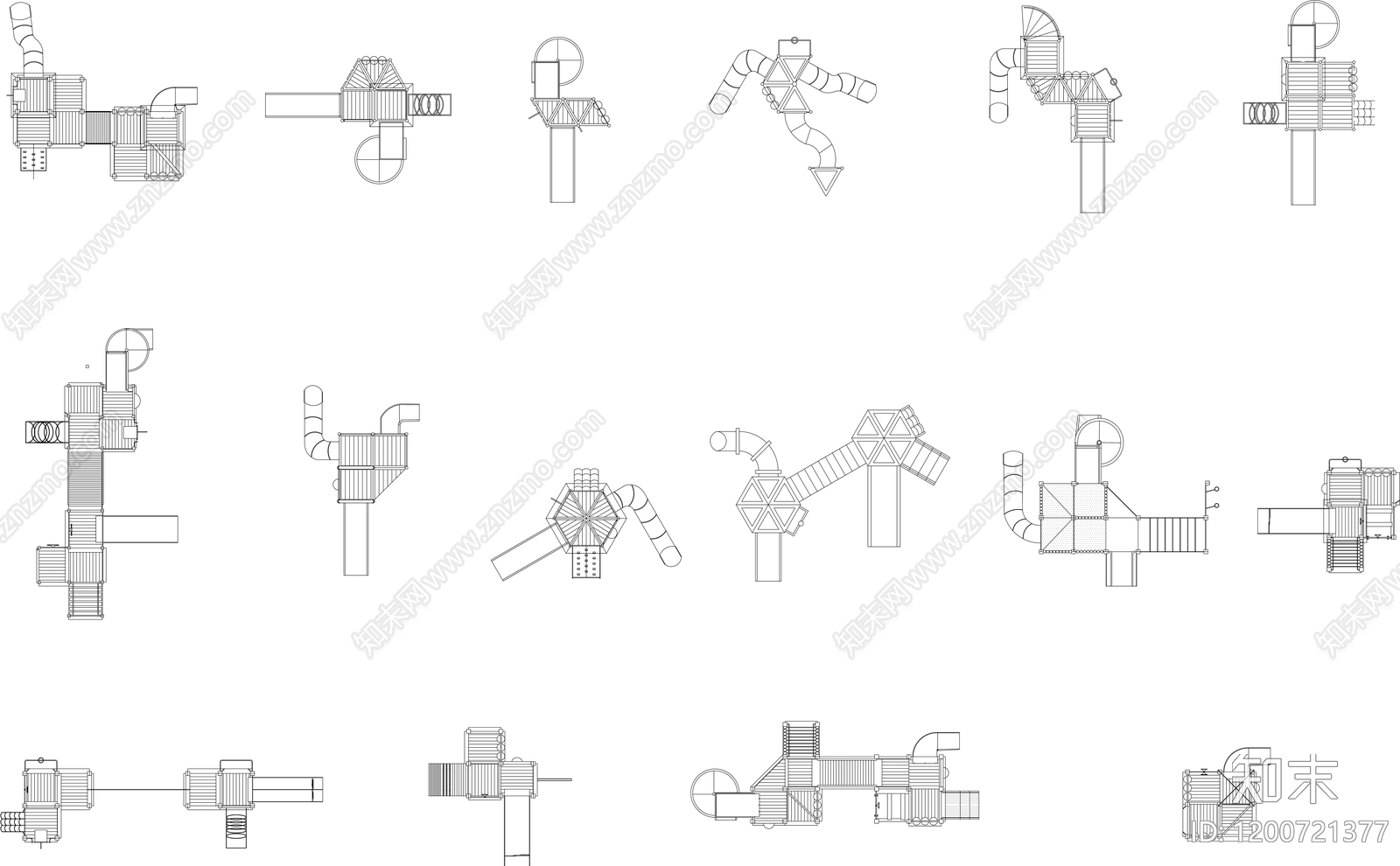 现代综合器材设备图库施工图下载【ID:1200721377】