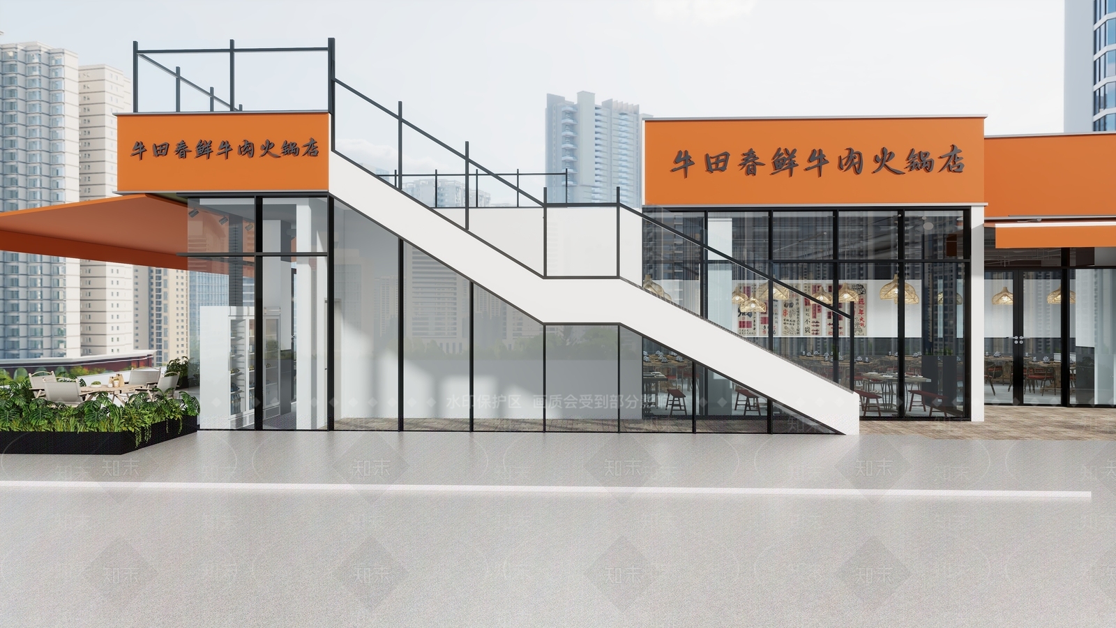 工业火锅店SU模型下载【ID:1200973206】