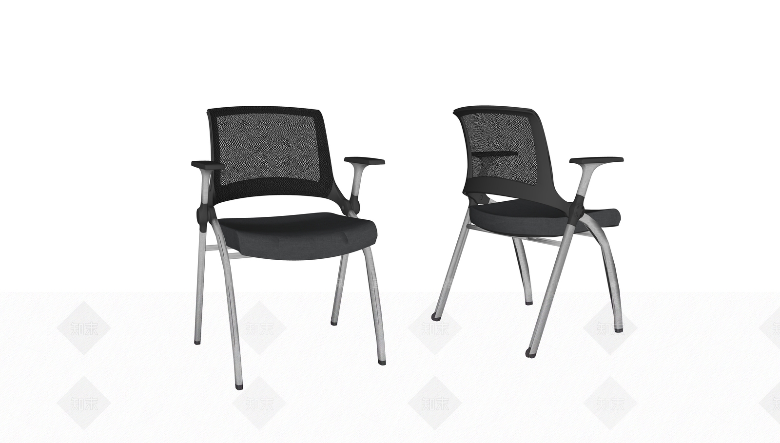 现代办公椅SU模型下载【ID:1200734476】