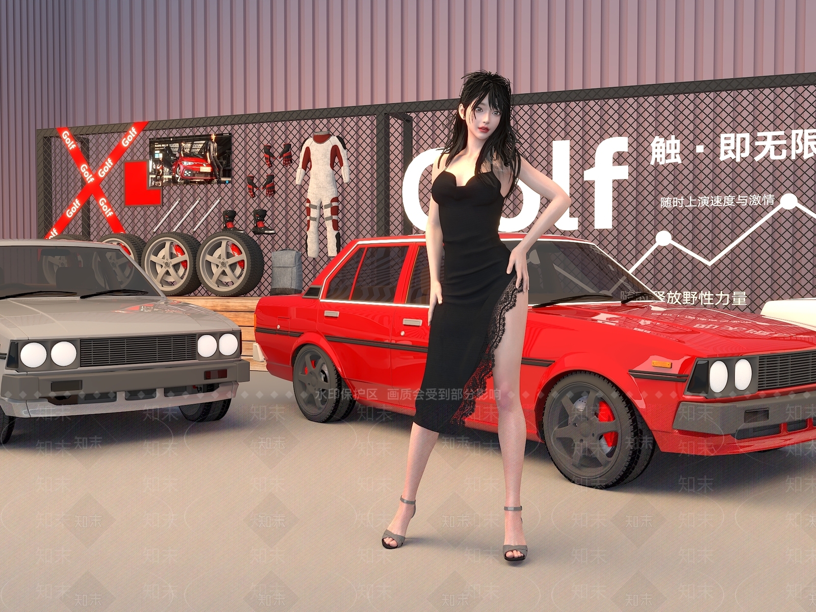 现代其他美陈3D模型下载【ID:1200735982】