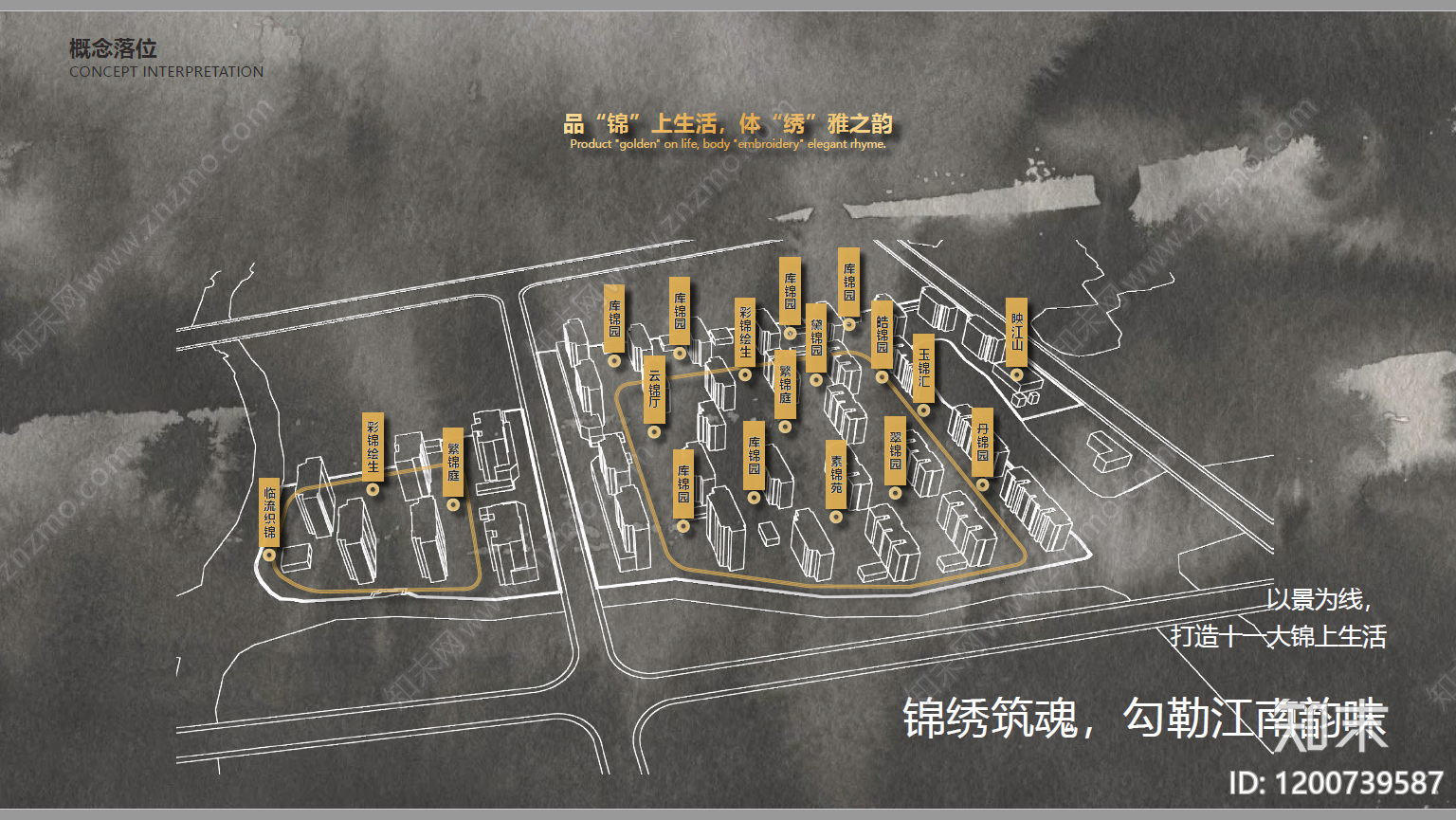 现代轻奢示范区景观下载【ID:1200739587】