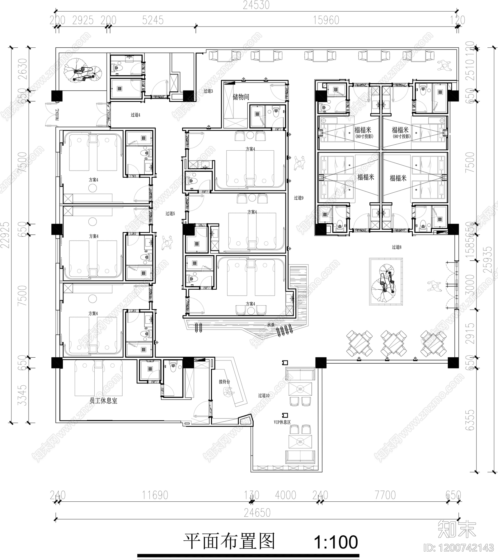 民宿施工图下载【ID:1200742143】