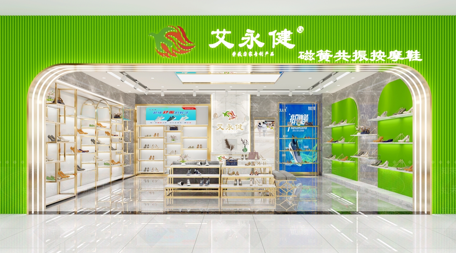 现代极简商场3D模型下载【ID:1200780582】