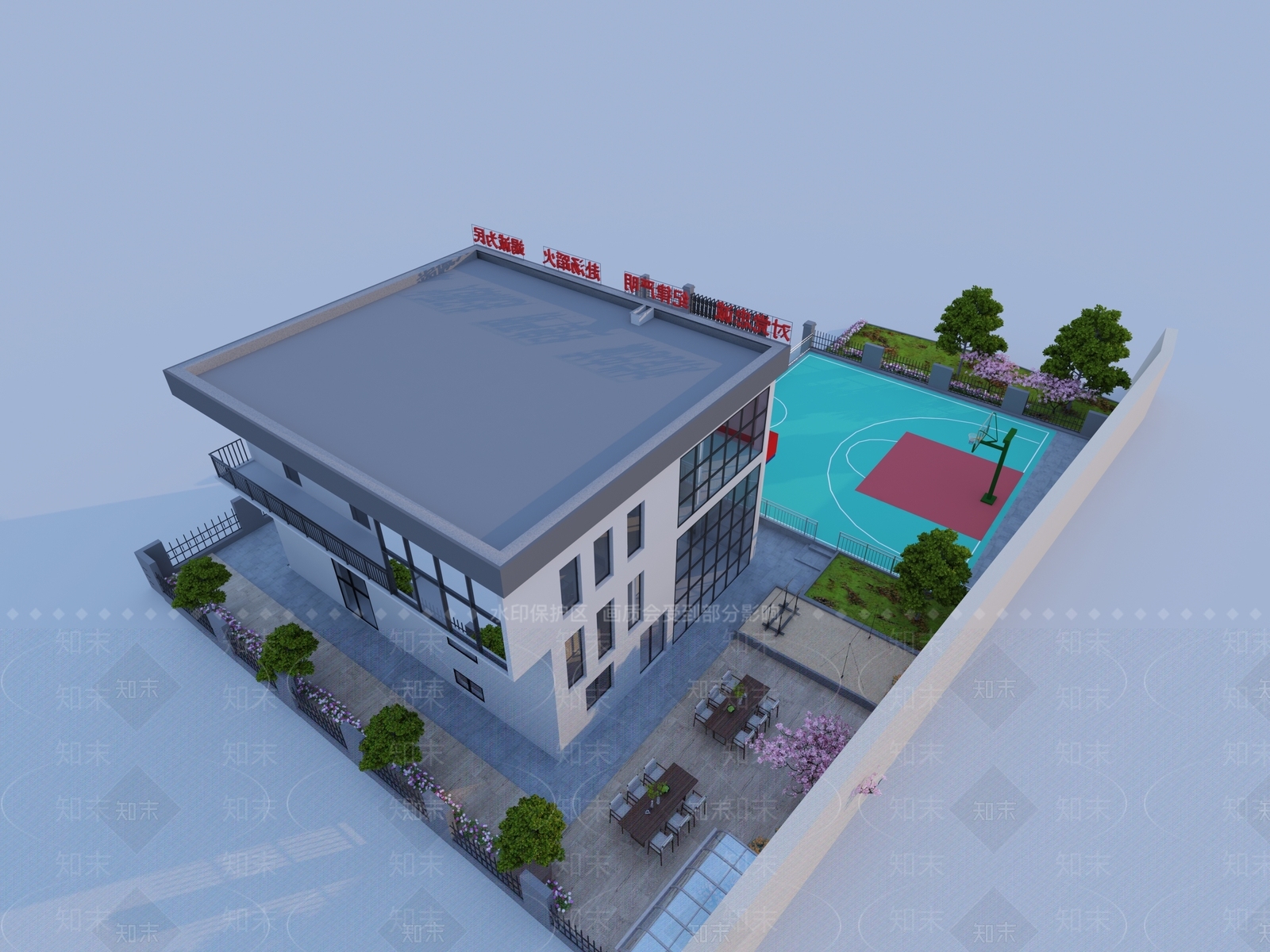 现代其他公共建筑3D模型下载【ID:1200784674】