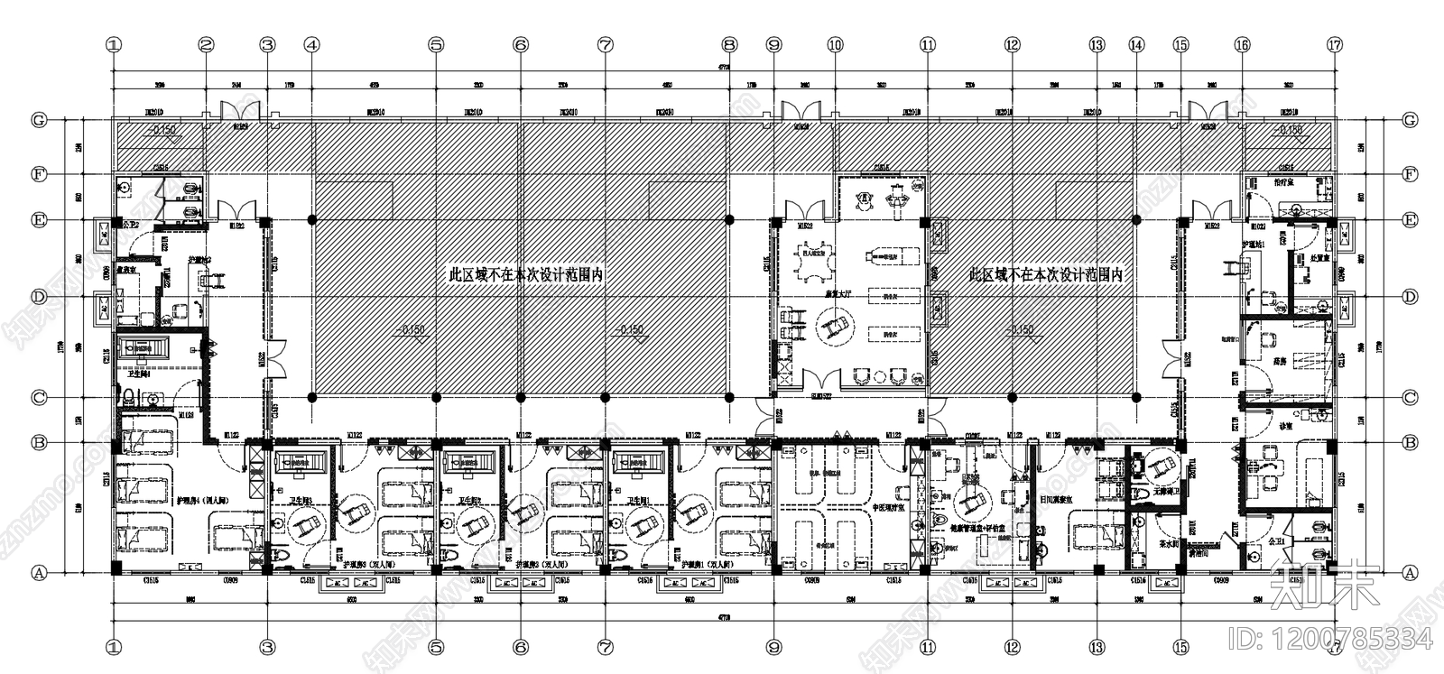 现代cad施工图下载【ID:1200785334】