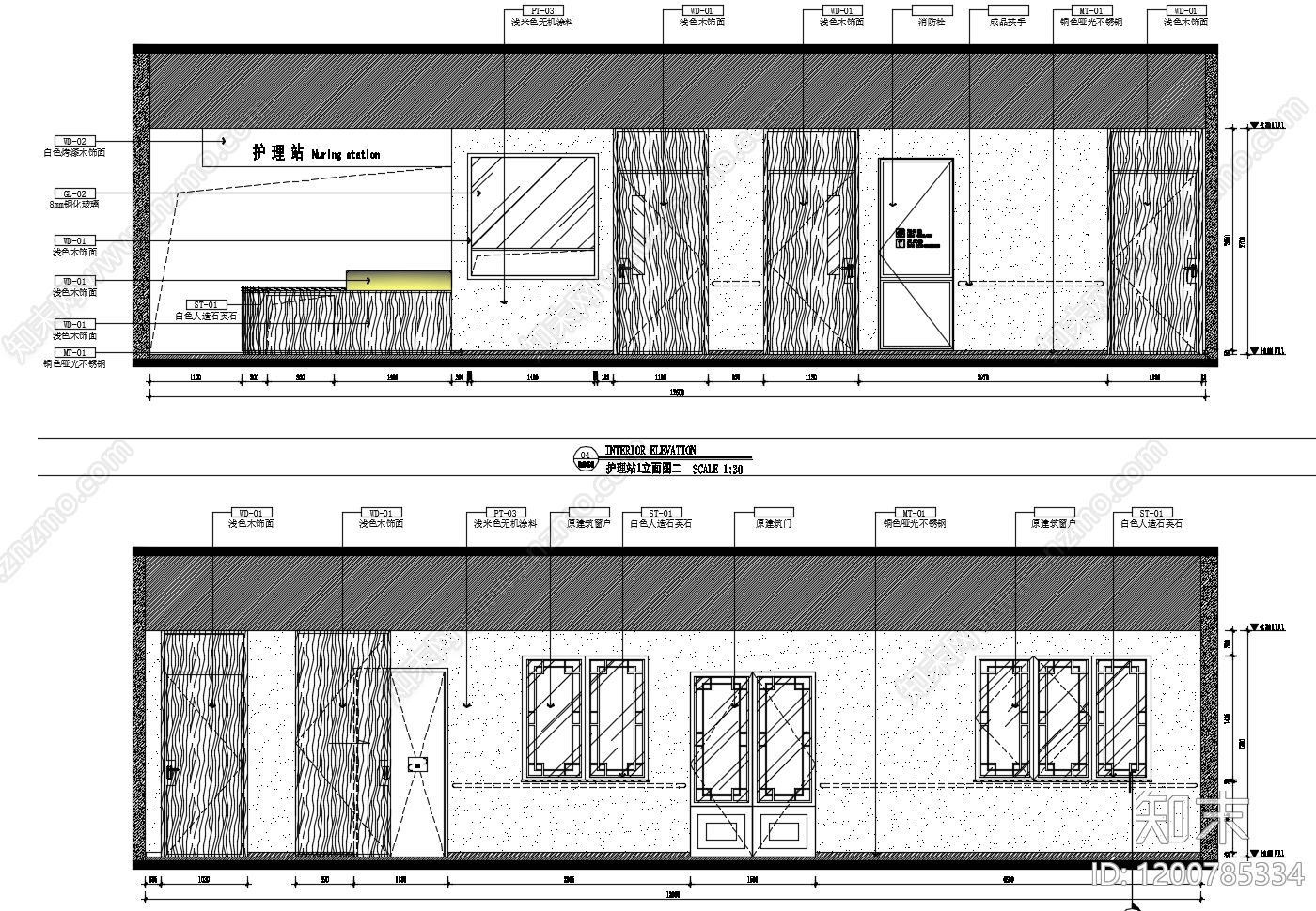 现代cad施工图下载【ID:1200785334】