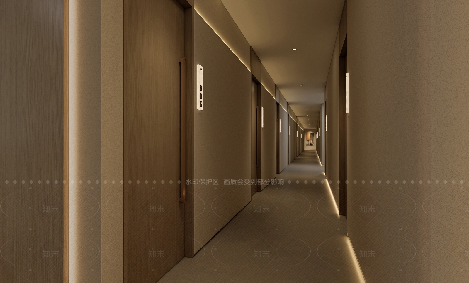 现代会所SU模型下载【ID:1215956504】