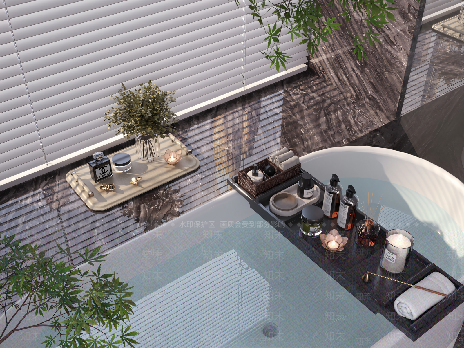 浴缸3D模型下载【ID:1200787819】