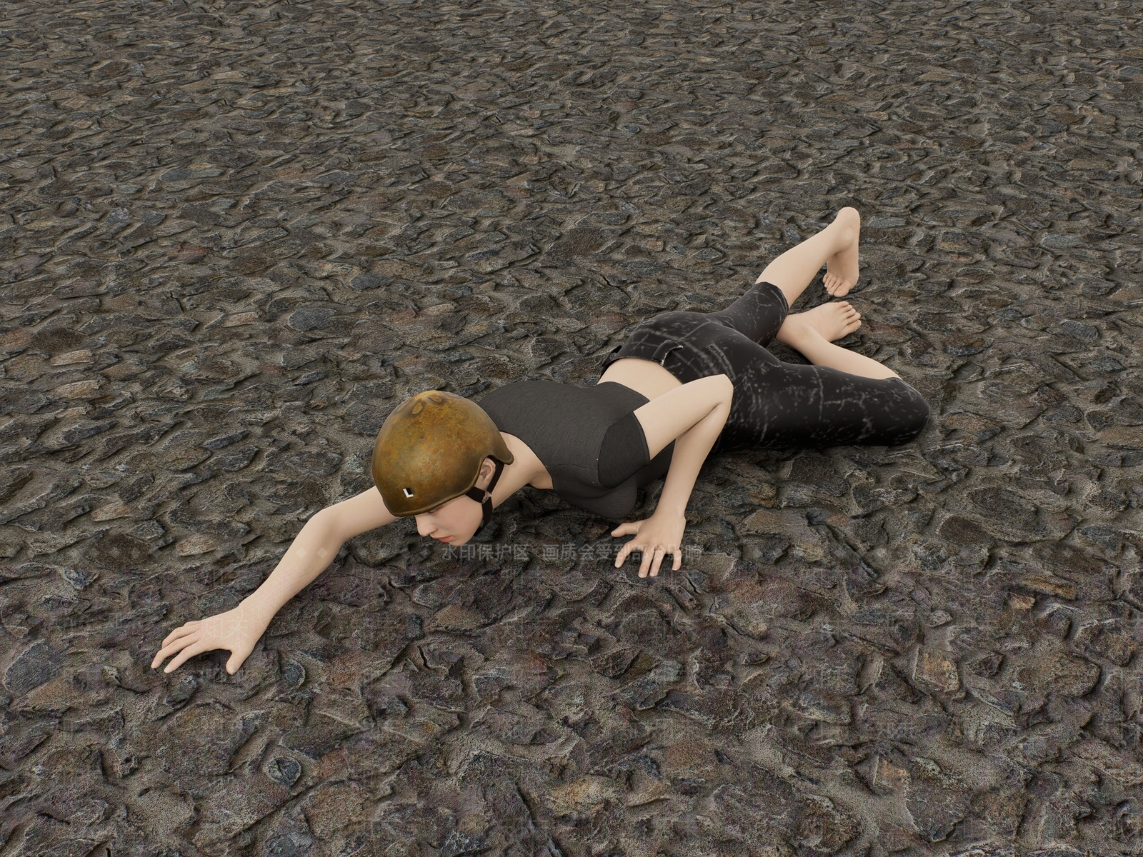 女人SU模型下载【ID:1200789155】