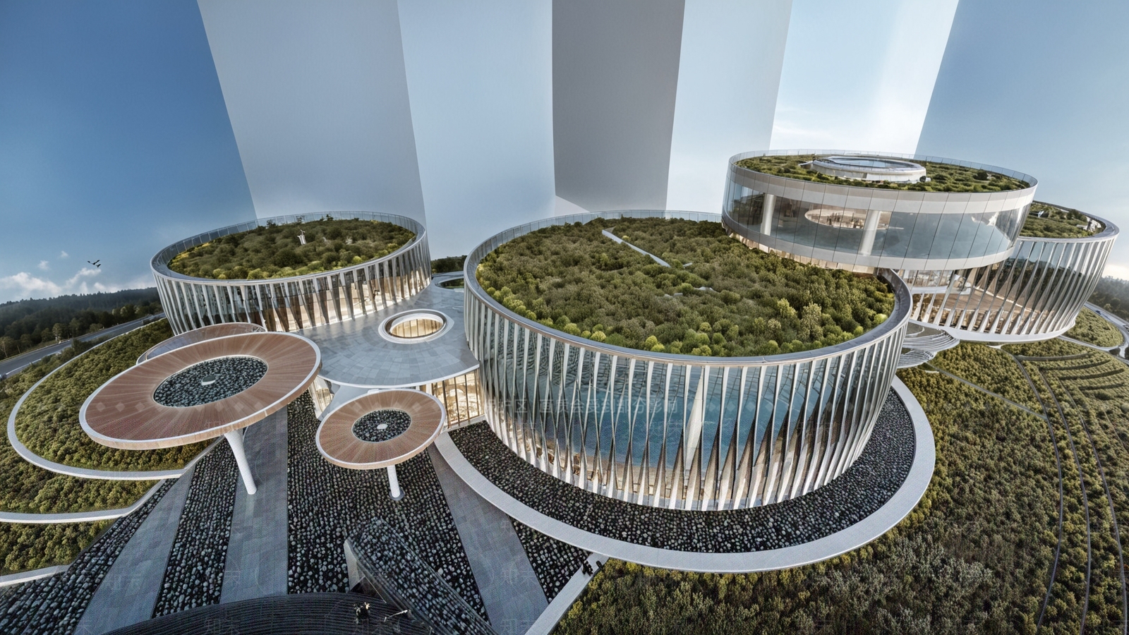 现代图书馆SU模型下载【ID:1200801866】