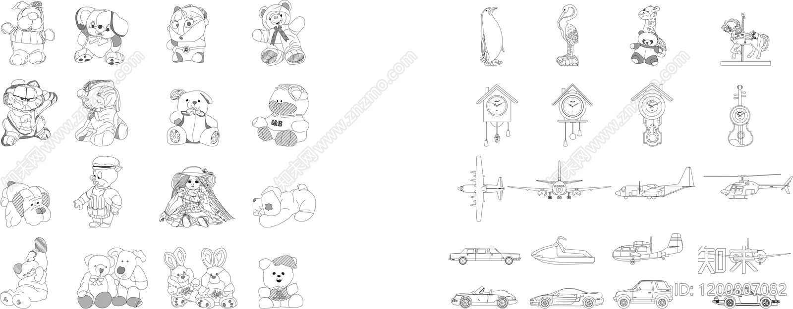 现代其他图库施工图下载【ID:1200807082】