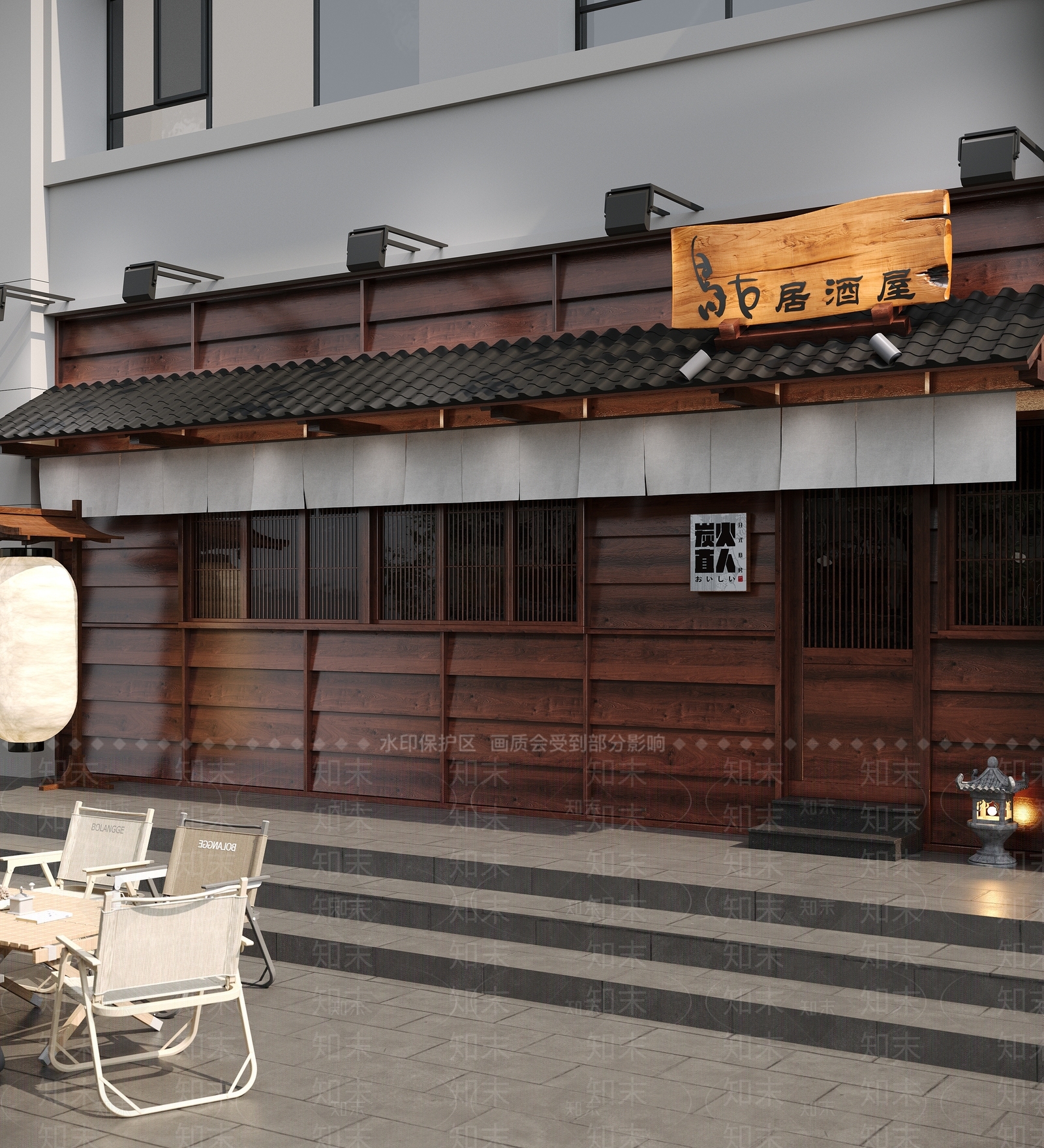 现代门头SU模型下载【ID:1200815185】