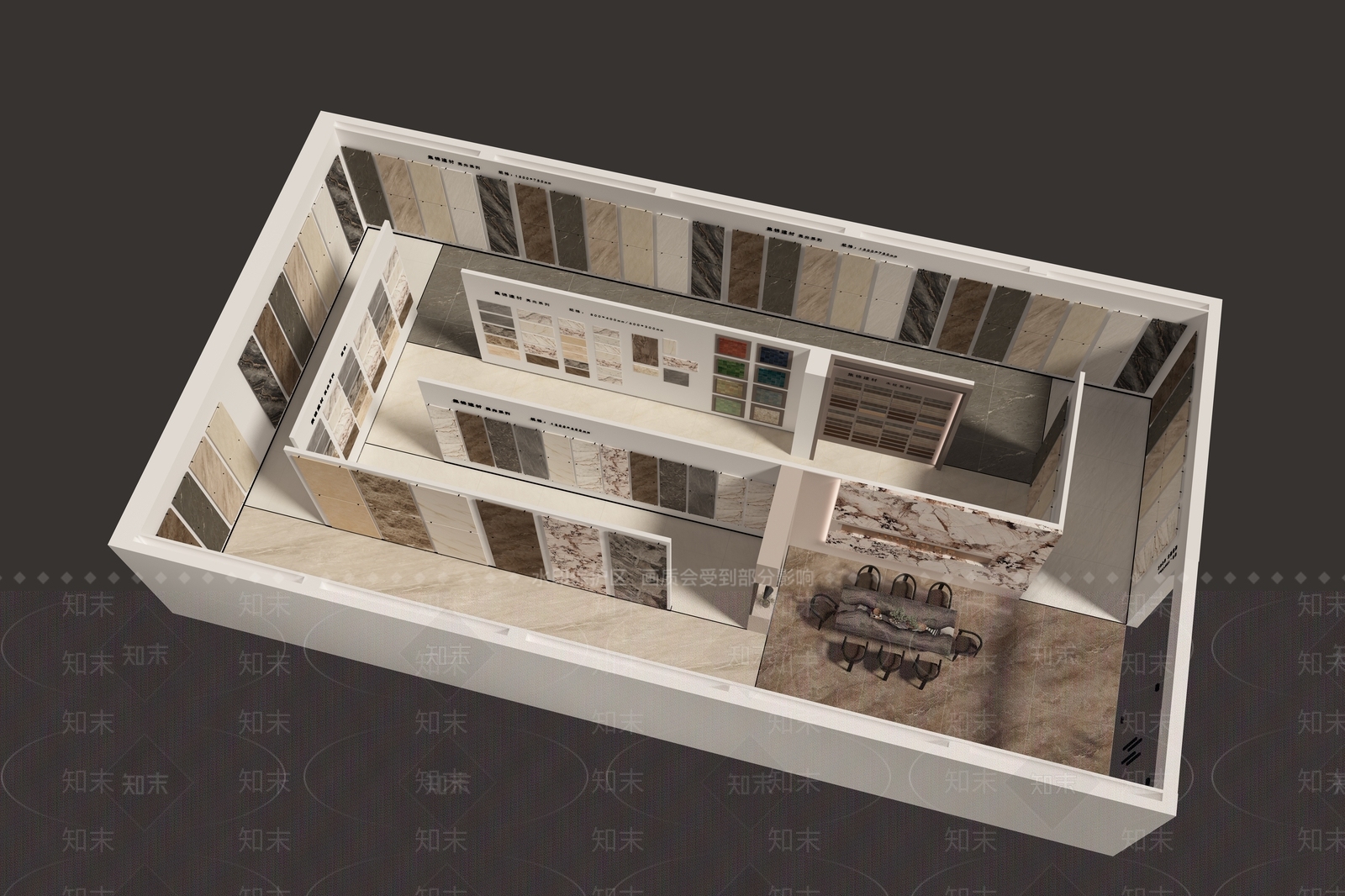 现代其他商业空间3D模型下载【ID:1200815238】