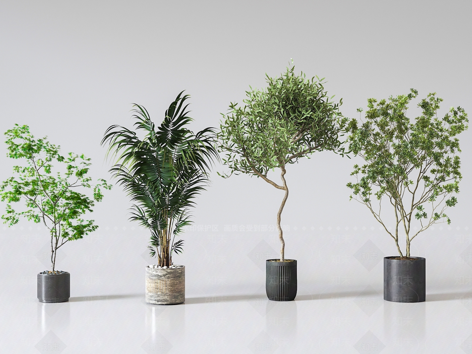 盆栽3D模型下载【ID:1200815867】