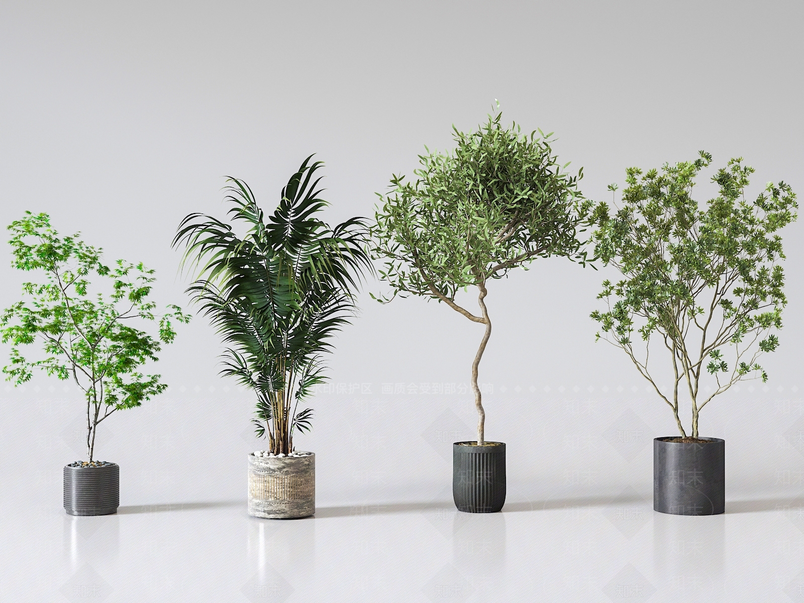 盆栽SU模型下载【ID:1200815903】