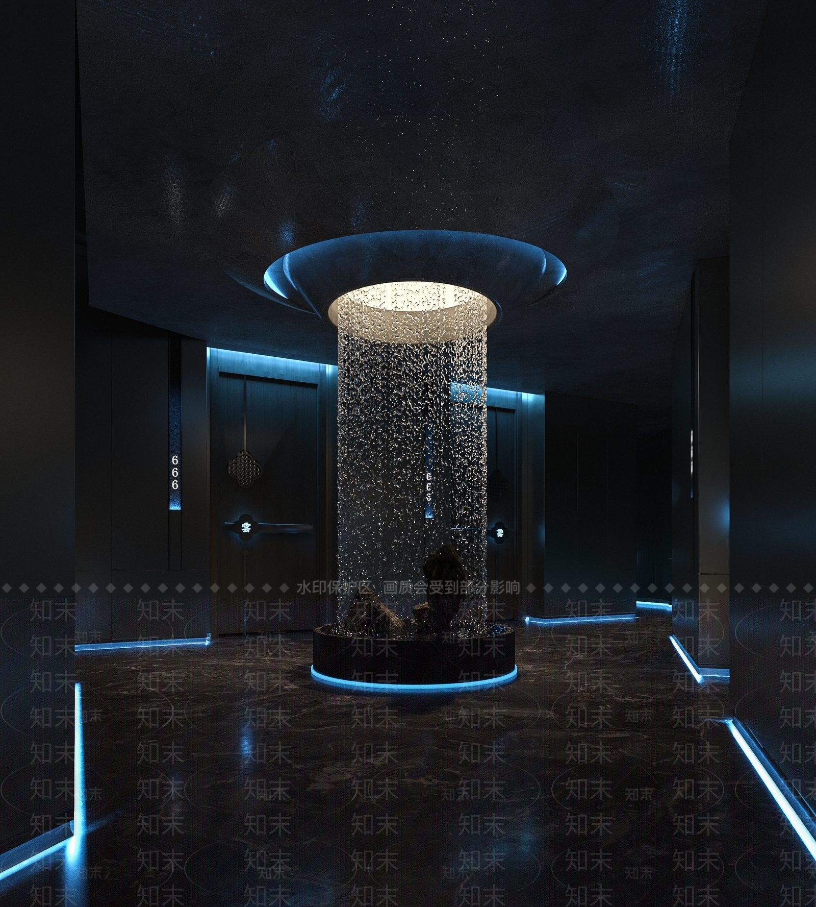 意式轻奢足浴店3D模型下载【ID:1200817907】