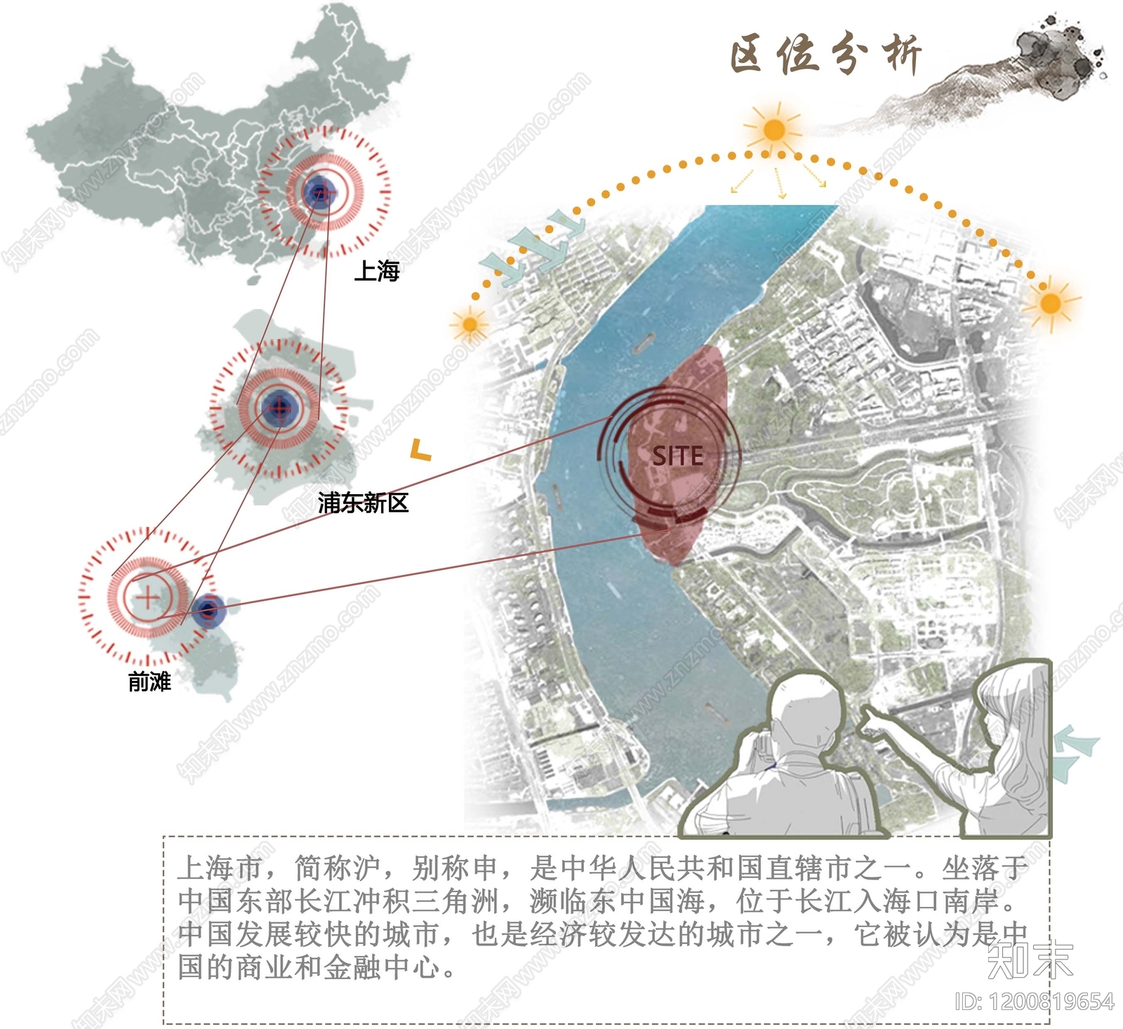 区位分析图设计素材精品下载_知末网