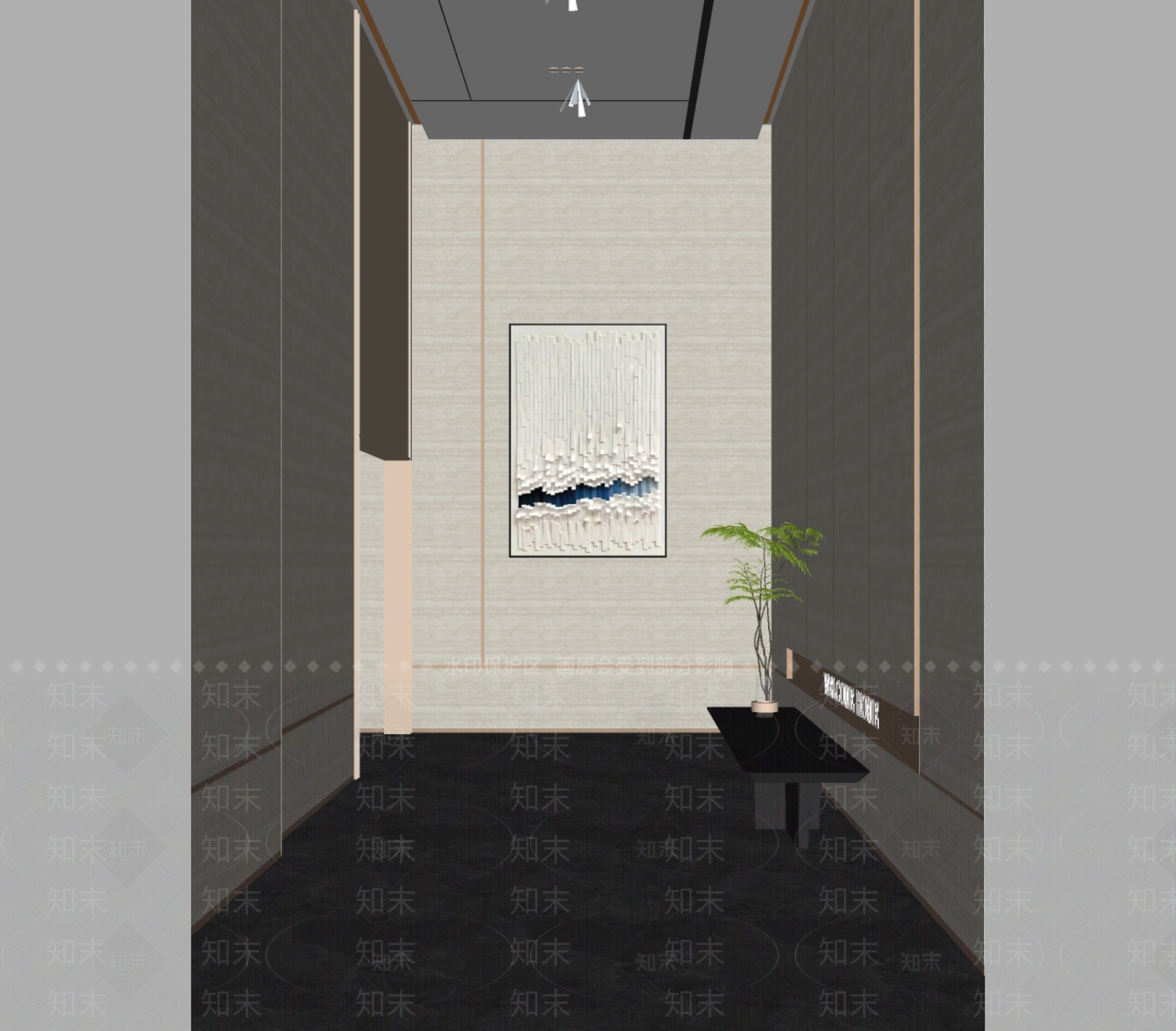 现代其他公共空间SU模型下载【ID:1200820468】