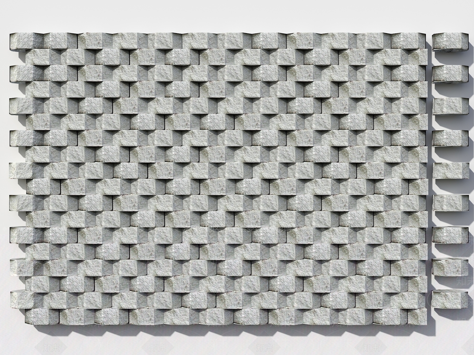 现代景墙3D模型下载【ID:1200826103】