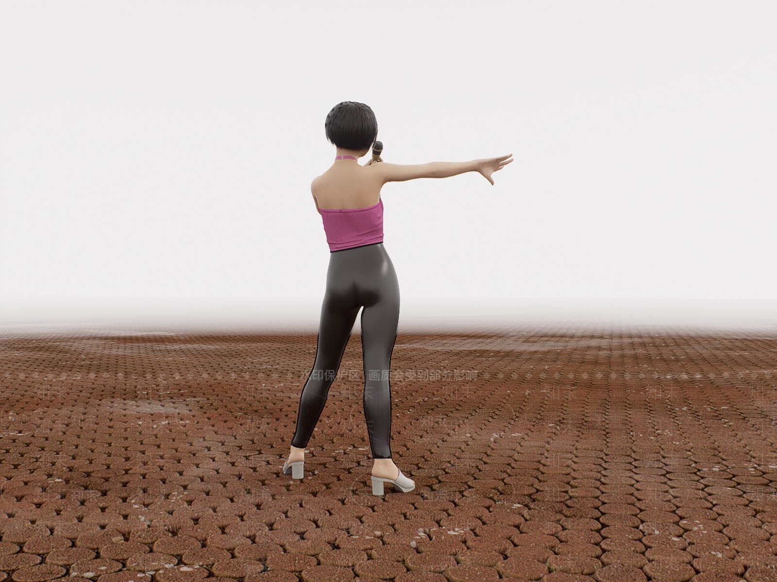 女人SU模型下载【ID:1200831194】