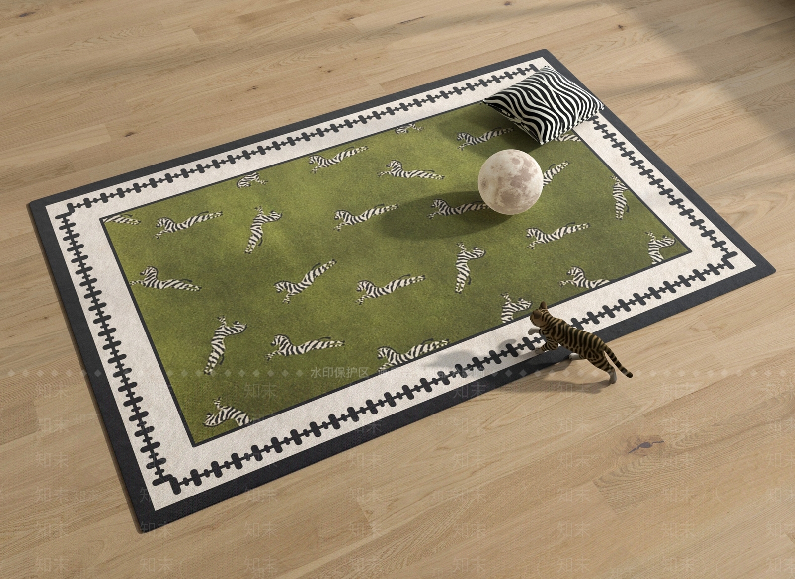 中古法式地毯3D模型下载【ID:1200833252】