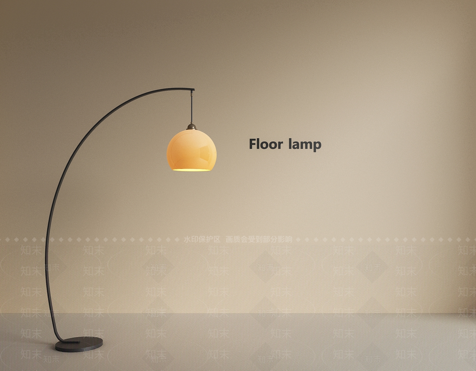 现代复古钓鱼灯SU模型下载【ID:1200833348】