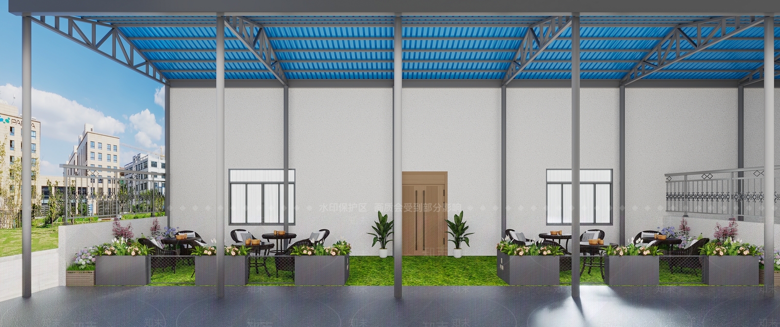 现代其他公共空间3D模型下载【ID:1200833593】