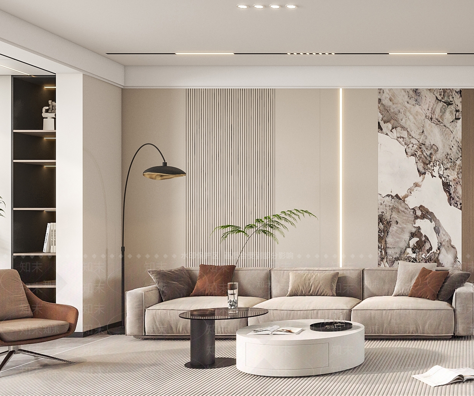 现代玄关3D模型下载【ID:1215188682】