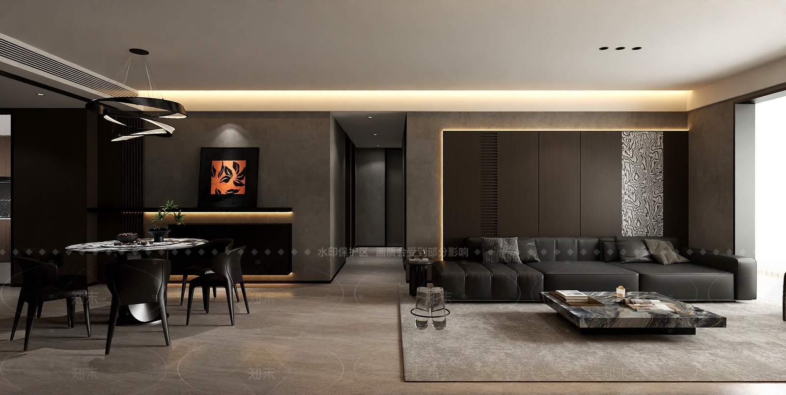 意式酒店客房3D模型下载【ID:1215922504】