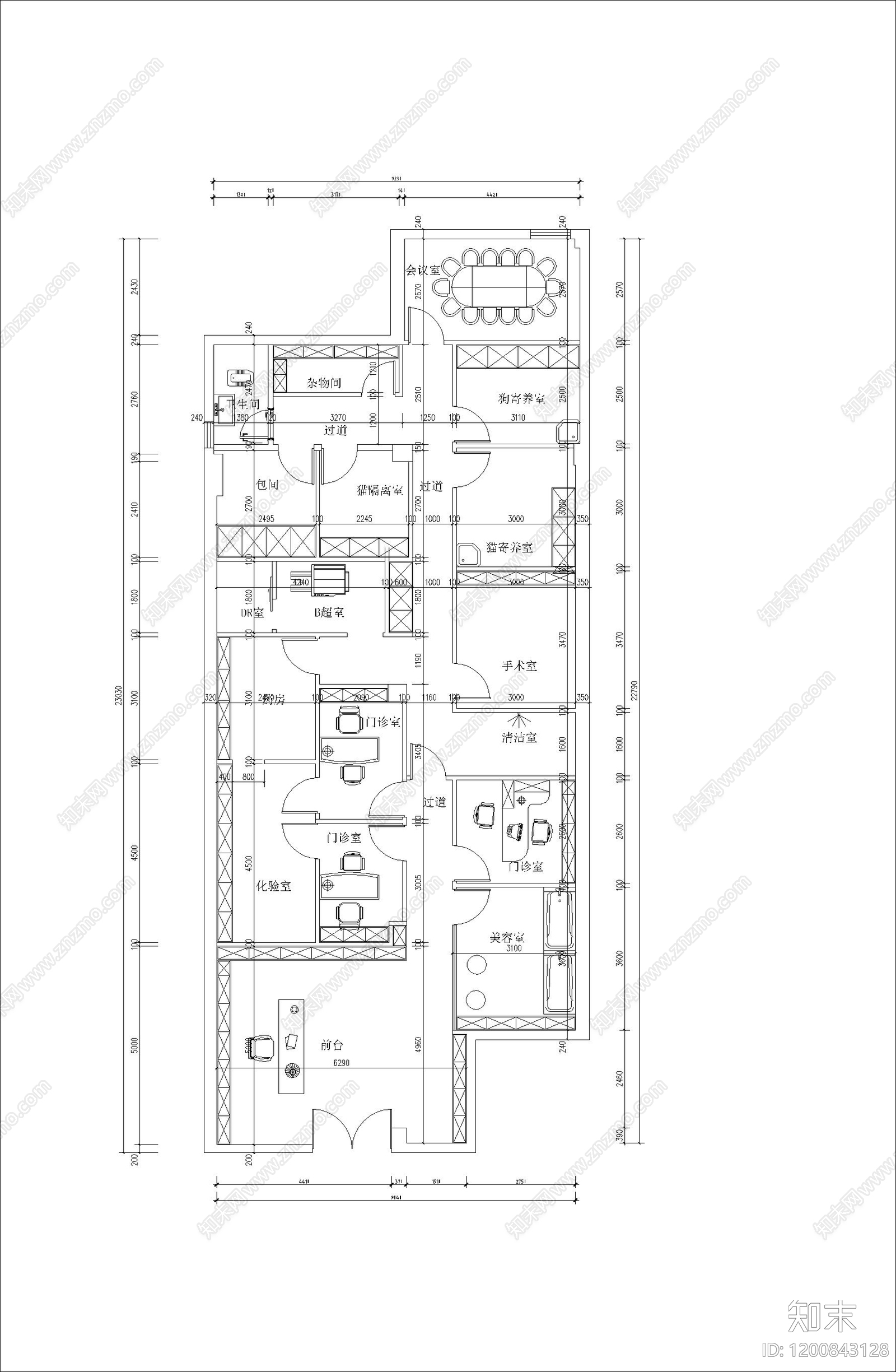 现代新中式其他建筑施工图下载【ID:1200843128】