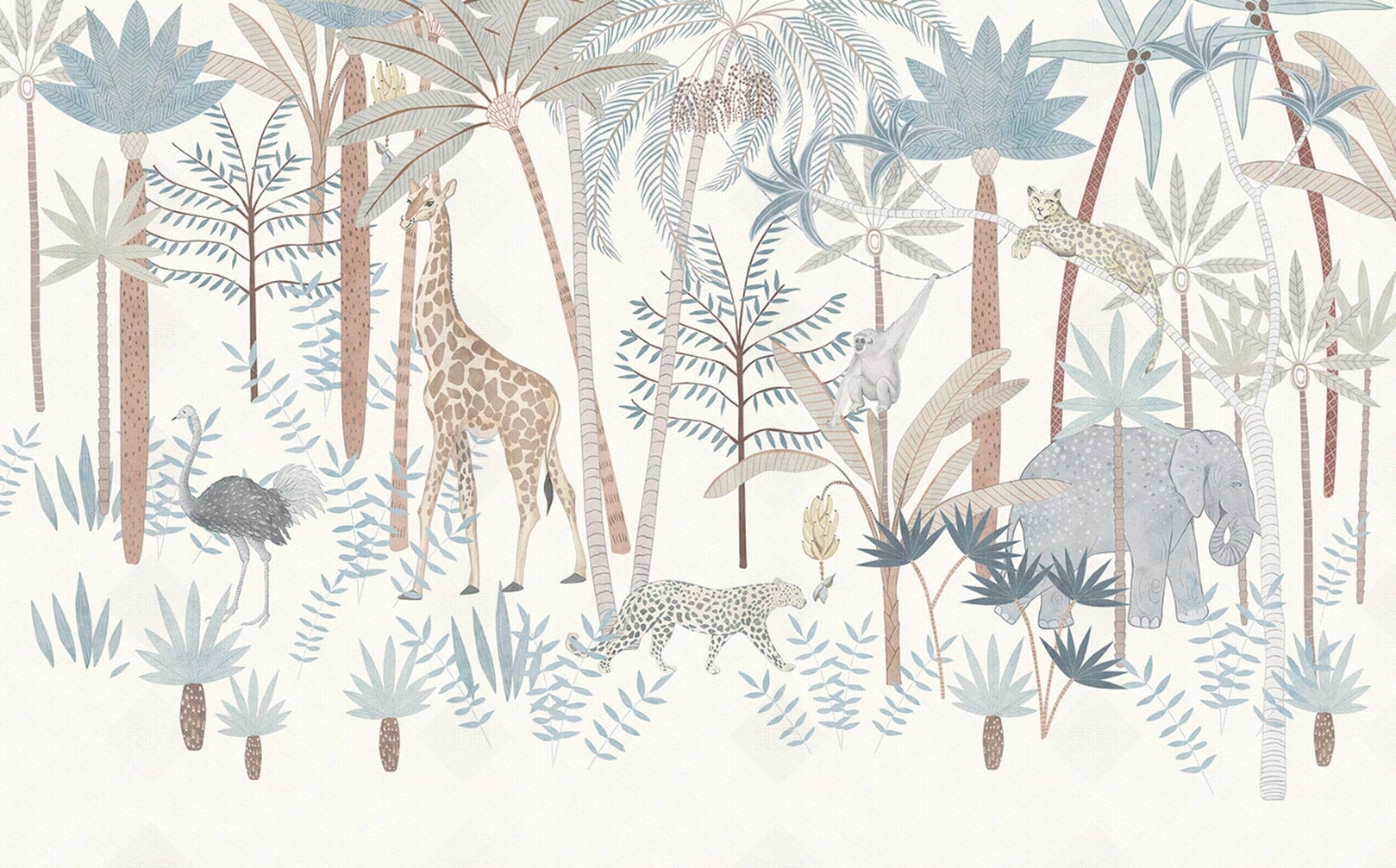 现代儿童壁纸贴图下载【ID:1200851045】