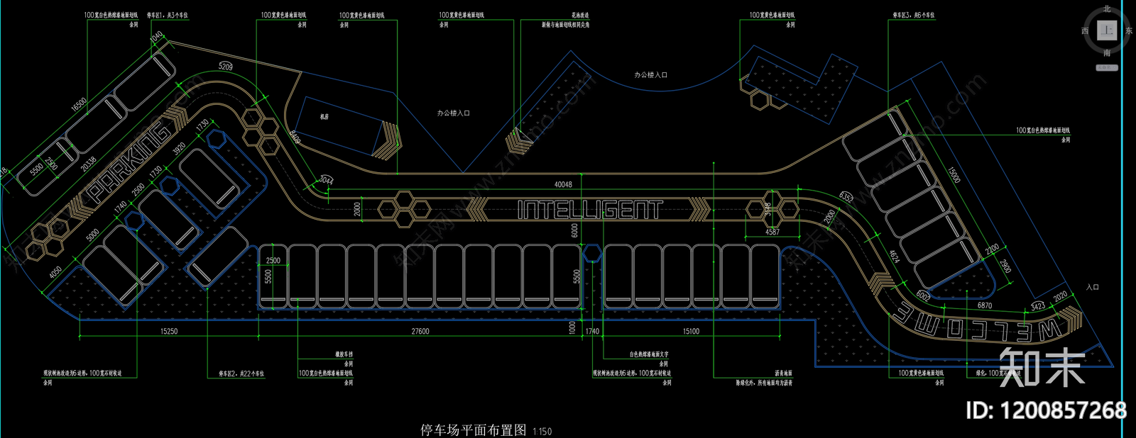 现代其他景观cad施工图下载【ID:1200857268】