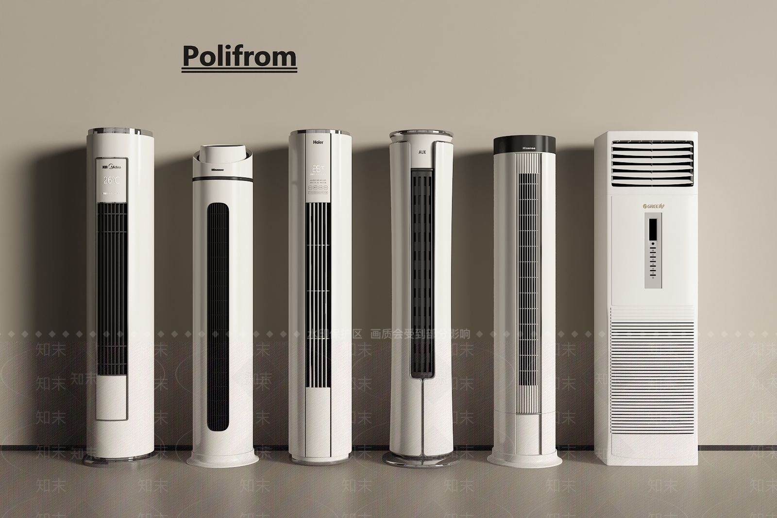 空调3D模型下载【ID:1200864789】