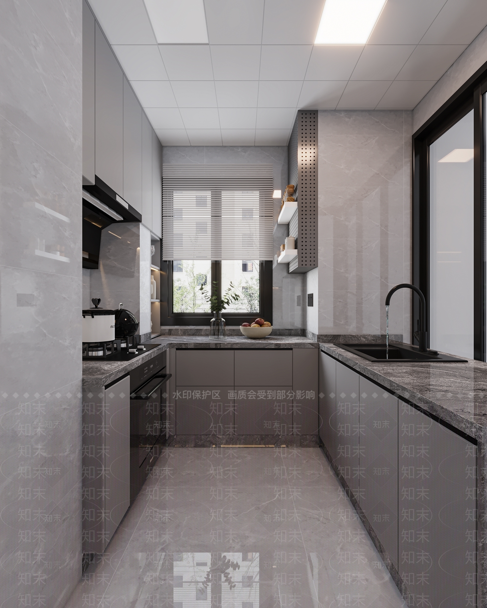 现代家居客厅3D模型下载【ID:1200869071】